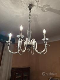 Lampadario di Boemia 6 luci