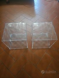 N. 2 CubI Kartell Optique trasparente