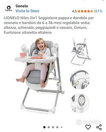 Seggiolone NUOVO multifunzione elettrico 