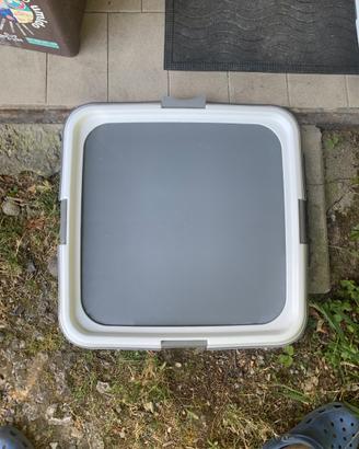 Porta traversine cane