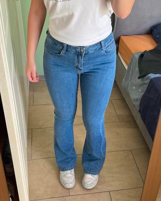 Jeans zampa donna