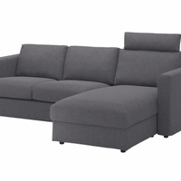 Ikea Fodera per divano Vimle Gunnared grigio fumo