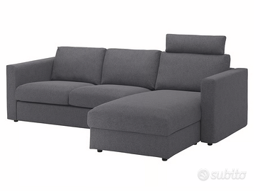 Ikea Fodera per divano Vimle Gunnared grigio fumo