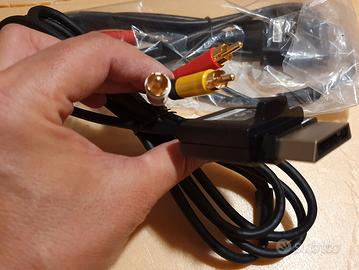 Cavo AV Scart Xbox 360 Originale Nuovo