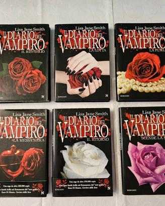 “Il Diario del Vampiro” 1-6, Lisa J. Smith, Newton