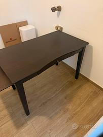 Scrivania + poltrona pelle calligaris connubia