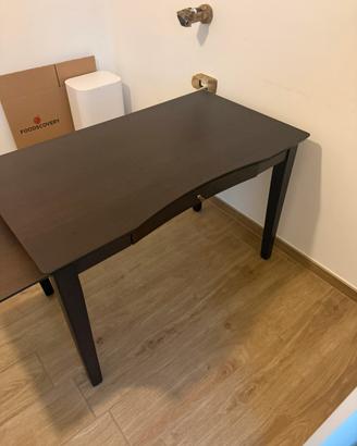 Scrivania + poltrona pelle calligaris connubia