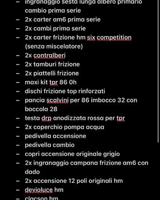 accessori fantic/hm/beta/am6