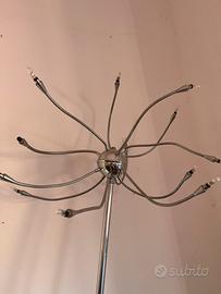Piantana Cromo Medusa Ragno