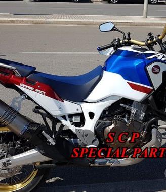 Honda africa twin terminale termignoni titanio