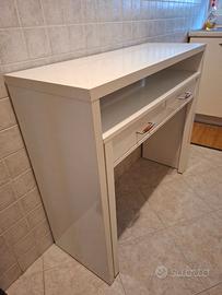 mobile workstation con scrivania estraibile