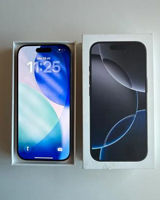IPHONE 16 PRO 256GB TITANIUM BLACK
