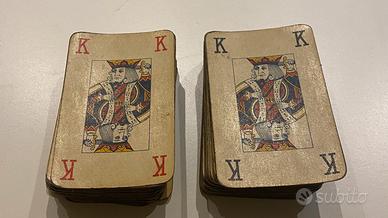 10 mazzi carte da gioco canasta anni ‘40