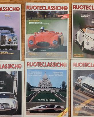 Ruoteclassiche anni 80 lotto riviste auto storiche