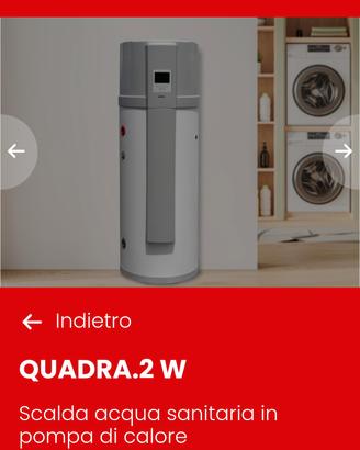 scalda acqua sanitaria in pompa di calore 