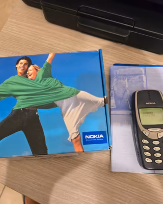 Nokia 3310 cellulare vintage classico blu/grigio