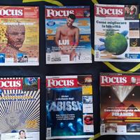 Rivista Focus dal n° 226 08/2011 al n° 239 09/2012