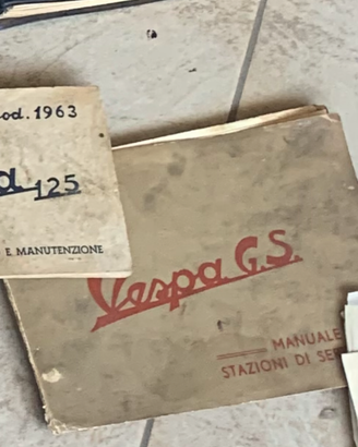 PIAGGIO VESPA GS TEL 3387648444 USO E MANUTENZION