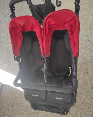 passeggino gemellare easy twin baby monsters