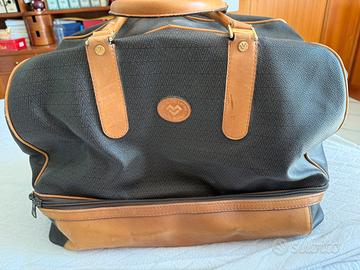 Borsone vintage Mario Valentino pelle  monogramma