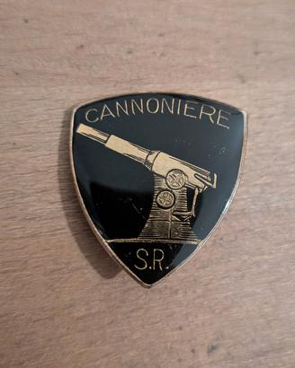 Spilla Militare - Cannoniere 