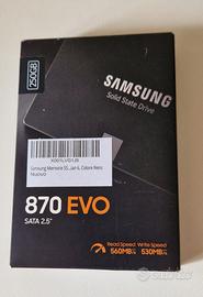 Samsung SSD 870 EVO 250GB SATA 2.5 Nuovo