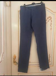 Alcott pantalone uomo blu tg 50 