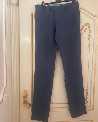 Alcott pantalone uomo blu tg 50 