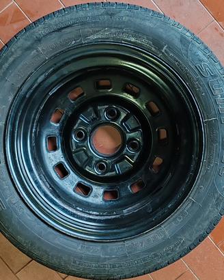 cerchio più pneumatico  155/65/R13