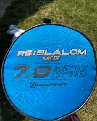 Vela windsurf Neilpryde RS: slalom MKIV 7.8