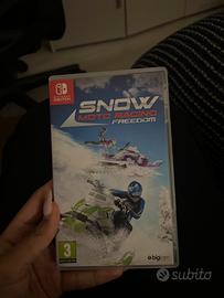 snow moto racing freedom