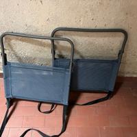 Sedioline pieghevoli spiaggia-camping