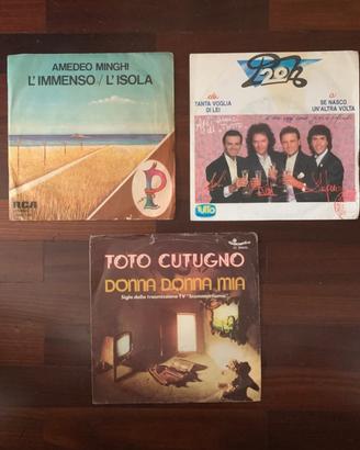 Anni 70 Italia - Set tre 45 giri