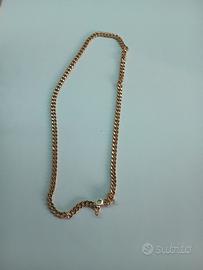 collana oro 18 carati 