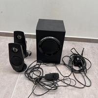 Sistema 2.1 Creative (subwoofer + 2 casse)