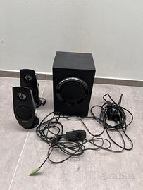 Sistema 2.1 Creative (subwoofer + 2 casse)