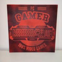 Quadro su tela gamer
