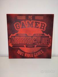 Quadro su tela gamer