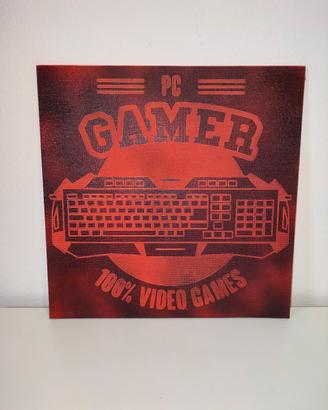 Quadro su tela gamer