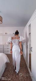 vestito da sposa vintage anni 80