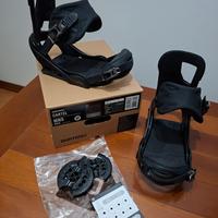 Attacchi snowboard Burton Cartel 