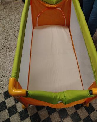 lettino da viaggio+materasso