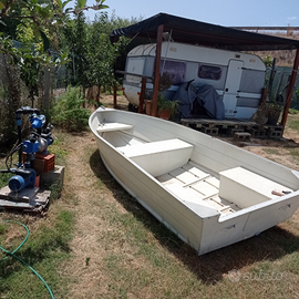 Barca alluminio restaurata