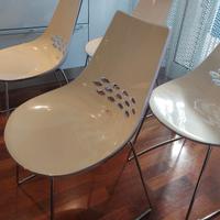 Sedie Calligaris  Jam bianche set da 4