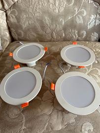 4 Faretti Led Smart rgb 10W