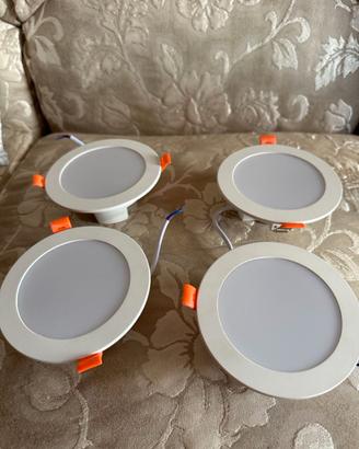 4 Faretti Led Smart rgb 10W