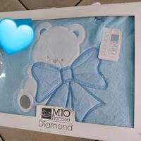 coperta sacco culla/carrozzina maschietto 