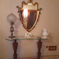 n.1 Consolle ingresso + specchiera anni '60