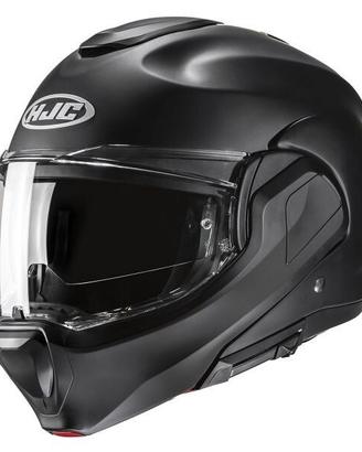 Casco modulare apribile HJC F100 nero opaco