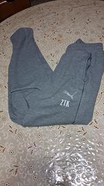 Pantaloni tuta Puma ZTK, colore grigio